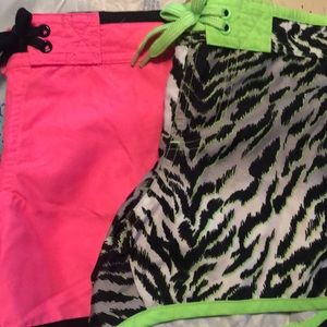 OP Shorts Girls Medium 7/8